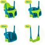 Tp Toys Quadpod - Fauteuil balançoire bébé 4-en-1 évolutif (6 mois à 3 ans) - Bleu