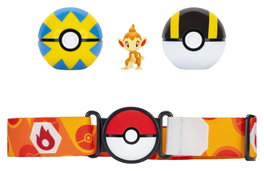 Jazwares Pokémon Clip 'n' Go Set Ceinture figurine d'action Ouisticram