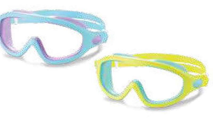 Intex Masque de natation en polycarbonate pour enfant 3 ans et plus - Modèles assortis