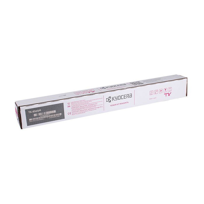 Kyocera Toner TK-8565M / TK8565M - Cartouche d'encre Magenta - Référence OEN : 1T02YMBNL1