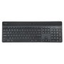 Targus Clavier Écologique avec Récolte d'Énergie Solaire, Bluetooth 5.0, Format Allemand (QWERTZ), Matériaux Recyclés, Protection Antimicrobial