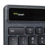 Targus Clavier Écologique avec Récolte d'Énergie Solaire, Bluetooth 5.0, Format Allemand (QWERTZ), Matériaux Recyclés, Protection Antimicrobial