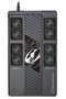 PowerWalker VI MS - Onduleur 600VA / 360W Line-Interactive avec AVR, 8 Prises (4 Backup), Port USB et Communication HID, pour Bureau et NAS