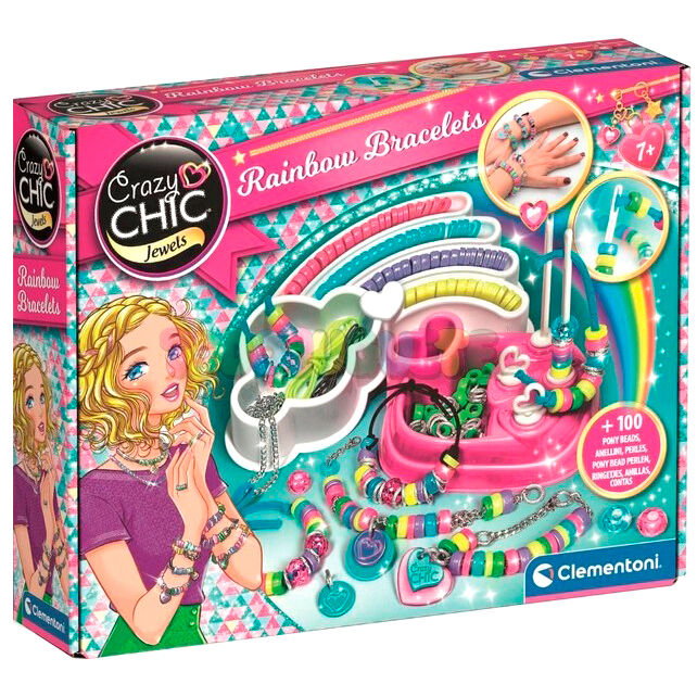 Clementoni Crazy Chic Rainbow bracelets