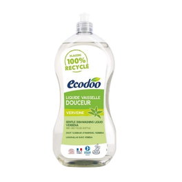 ECODOO Liquide vaisselle doux aloe vera-verbena 1L