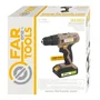 Fartools ONE Perceuse Visseuse Sans Fil 14.4V Li-ion, Batterie 1.3Ah, 14 Nm de Couple, Mandrin 10 mm, Perçage jusqu'à 13 mm - Modèle LI 144