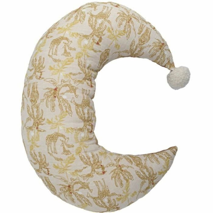Domiva Coussin bébé lune savane Beige 30x40 cm
