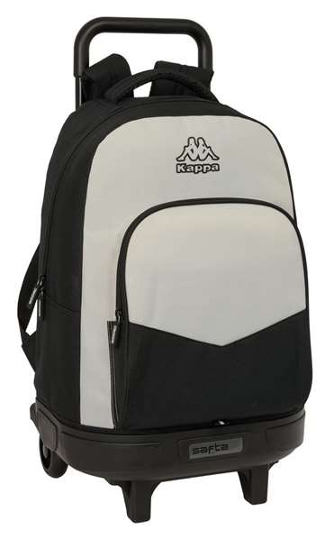 Safta Sac à dos avec roues compact extensible Kappa gris 33 x 45 x 22 cm Safta Sac à dos avec roues compact extensible Kappa gris 33 x 45 x 22 cm
