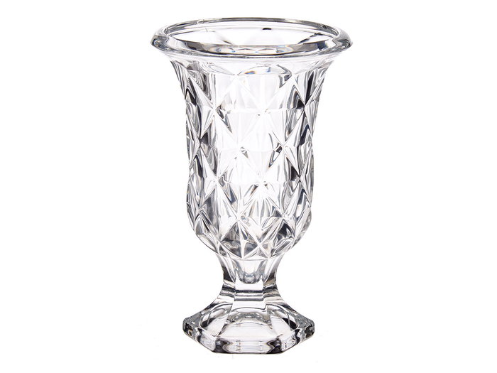 GIFTDECOR Lot de 6 Coupes en Verre Losanges Transparentes GIFTDECOR Lot de 6 Coupes en Verre Losanges Transparentes