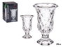 GIFTDECOR Lot de 6 Coupes en Verre Losanges Transparentes