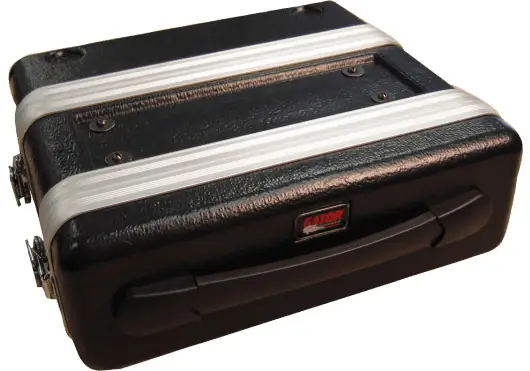 GATOR Estuche Polietileno Pour Système HF + Micro G - Noir, 404.9x370.1x150.1 mm