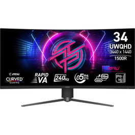 MSI MPG 346CQRF X24 Moniteur Gaming Incurvé 34 pouces UWQHD 240Hz