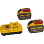 DeWalt DCH333X2-QW Marteau combiné sans fil (2x batterie 54V + chargeur + coffret)