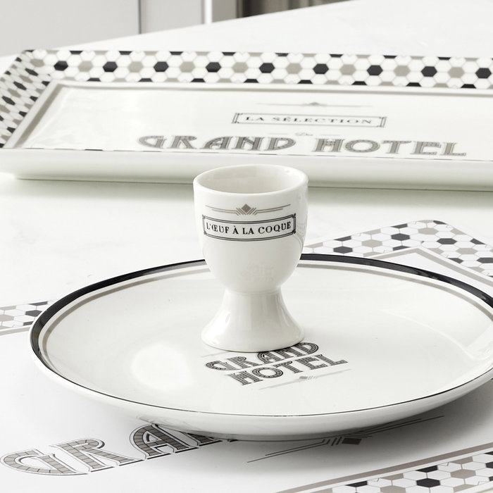 Home Deco Factory Huevera Grand Hotel en céramique Home Deco Factory Huevera Grand Hotel en céramique