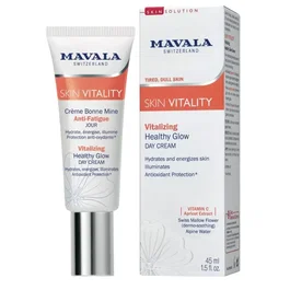 Mavala Vitality Crème Visage Hydratante, Illuminatrice et Revitalisante, 45 ml