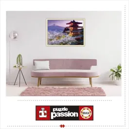 Educa 16775 - Puzzle pour adultes 2000 pièces Le Mont Fuji Japon - Dimensions assemblées 96 x 68 cm