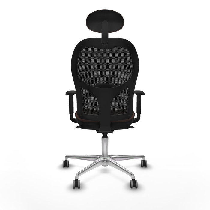 Piqueras y Crespo Chaise de Bureau 1D086G1 Noir Brun foncé Piqueras y Crespo Chaise de Bureau 1D086G1 Noir Brun foncé