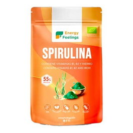 ENERGY FEELINGS Espirulina poudre ECO VEGAN SG 204g