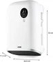 Domo DO7357F - Chauffage pour salle de bain 2000W - Wifi + télécommande - Blanc