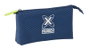 Safta Portatodo Triple Munich 'Blue Indigo' - Boîte de rangement - 22 x 12 x 3 cm