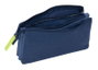 Safta Portatodo Triple Munich 'Blue Indigo' - Boîte de rangement - 22 x 12 x 3 cm