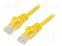 GEMBIRD Cordon de raccordement Cat 6 U/UTP 1m jaune