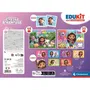 CLEMENTONI Gabby et la maison magique - Coffret éducatif 4 en 1 avec puzzle 30 et 48 pièces, mémory et 6 cubes - Jeu d'apprentissage pour enfants dès 3 ans