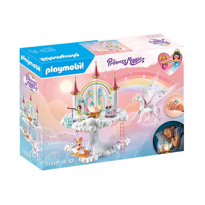 Playmobil Tourelle enchantée Princess Magic avec fleur magique veilleuse Playmobil Tourelle enchantée Princess Magic avec fleur magique veilleuse