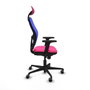Piqueras y Crespo Chaise de Bureau avec Appui-tête Jorquera 2D036G1 Rose