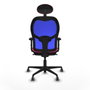 Piqueras y Crespo Chaise de Bureau avec Appui-tête Jorquera 2D036G1 Rose