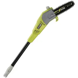 Ryobi RPP750S Élagueur sur perche électrique 750 W, guide chaîne 20 cm incliné à 15°, tube d'extension 90 cm, tube télescopique réglable 1.1-1.8 m