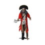 BigBuy Carnival Décoration d'Halloween Squelette Pirate 190 cm avec Hache, Lumière, Son et Mouvement