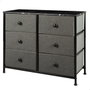 Max Home Commode Gris Marbre
