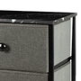 Max Home Commode Gris Marbre
