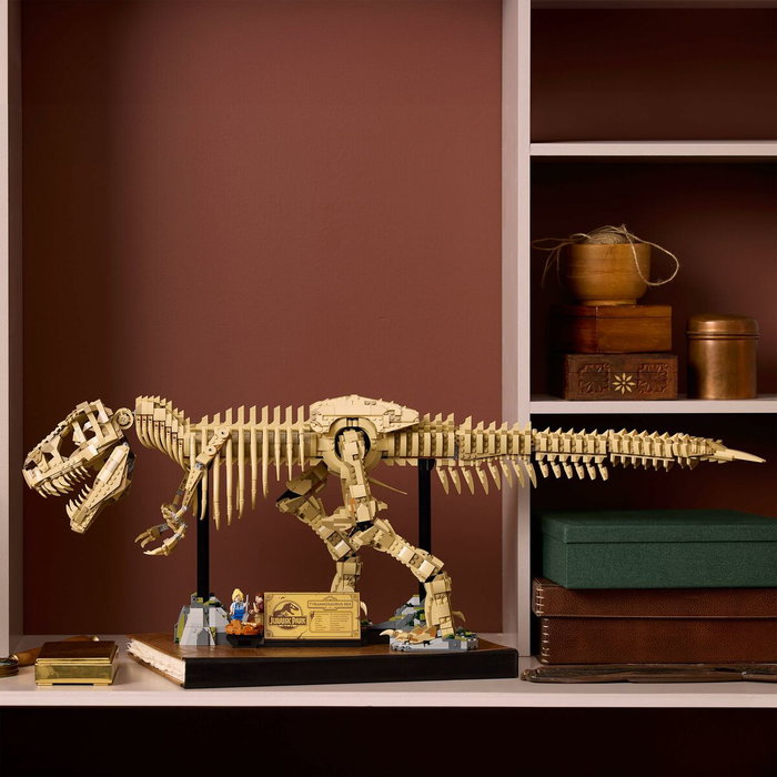 LEGO Jurassic World Fossiles de Dinosaures : le Tyrannosaurus Rex 76968