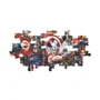 Clementoni Puzzle Panoramique 1000 Pièces - MARVEL - Avec Poster - Pour Adultes