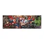 Clementoni Puzzle Panoramique 1000 Pièces - MARVEL - Avec Poster - Pour Adultes