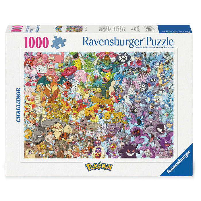 RAVENSBURGER Puzzle Pokemon 1000 Pièces 70x50 cm