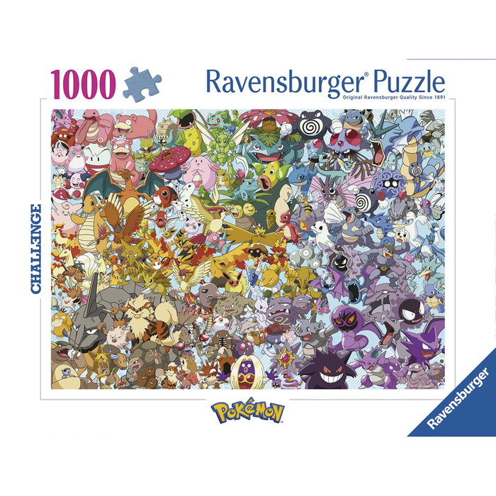 RAVENSBURGER Puzzle Pokémon 1000 pièces