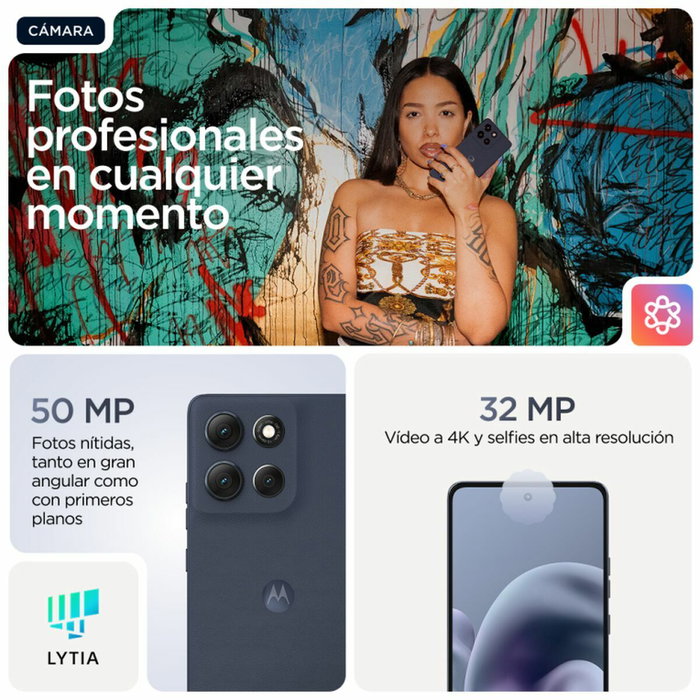 Smartphone Motorola PB8X0012SE 8 GB RAM 6,67" 512 GB Bleu Smartphone Motorola PB8X0012SE 8 GB RAM 6,67" 512 GB Bleu