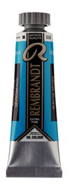 Rembrandt Peinture à l'huile Azul de Sèvres 530, 15 ml