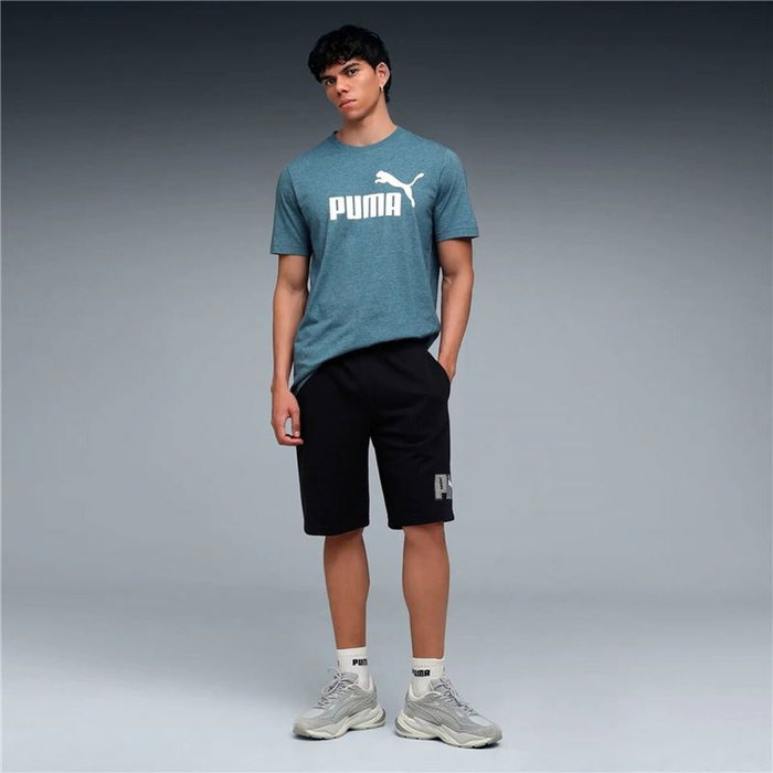 Short de Sport pour Homme Puma Essentials Logo Lab Noir Short de Sport pour Homme Puma Essentials Logo Lab Noir