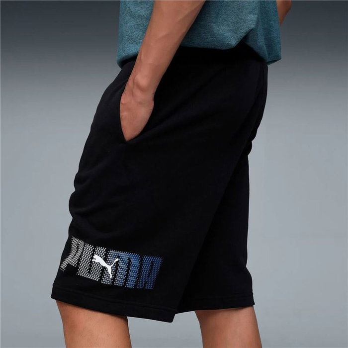 Short de Sport pour Homme Puma Essentials Logo Lab Noir Short de Sport pour Homme Puma Essentials Logo Lab Noir