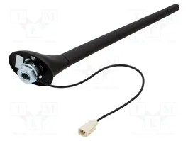 4CARMEDIA Antenne de toit automobile 0,2m AM/FM
