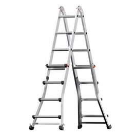 WOLFPACK LINEA PROFESIONAL Échelle télescopique aluminium Maurer 5+5 marches