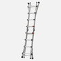 WOLFPACK LINEA PROFESIONAL Échelle télescopique aluminium Maurer 5+5 marches
