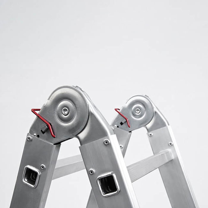 WOLFPACK LINEA PROFESIONAL Échelle télescopique aluminium Maurer 5+5 marches