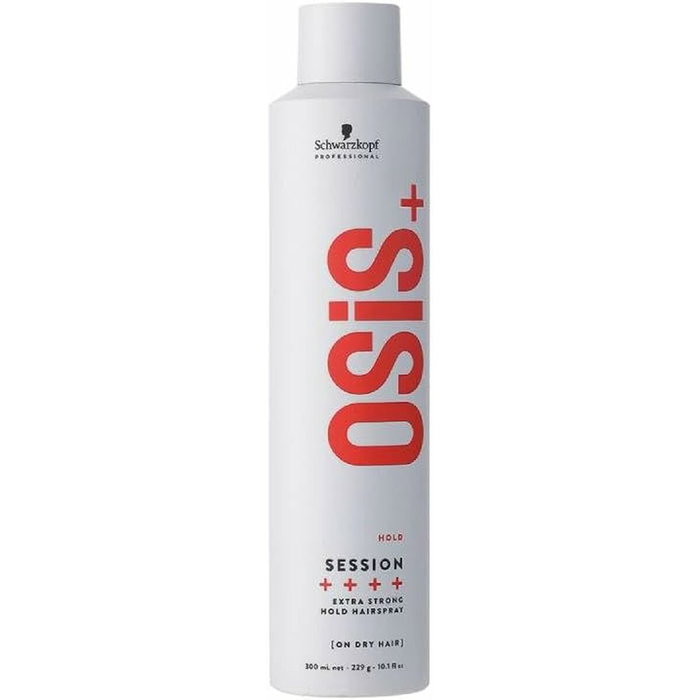 Schwarzkopf OSiS Session - Lacque de fixation extra-forte et durable - Protège contre l'humidité et la chaleur - Résistante au vent - Finition brillante - 300 ml