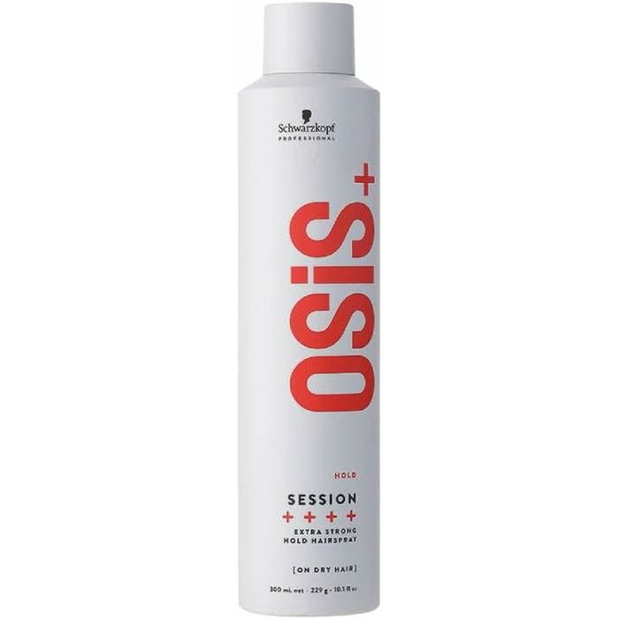 Laque de fixation extra-forte Schwarzkopf Osis+ Session 300 ml Laque de fixation extra-forte Schwarzkopf Osis+ Session 300 ml