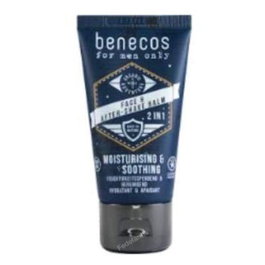 BENECOS Crème Visage et Après-Rasage 2en1 pour Hommes 50ml
